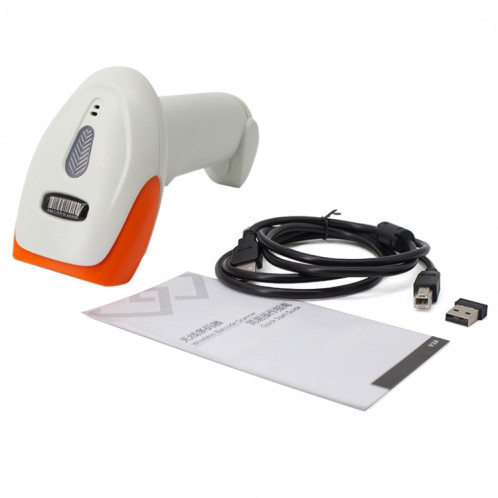 Scanner de codes-barres laser SYCREADER Supermarket, modèle : sans fil unidimensionnel SH6302847-06